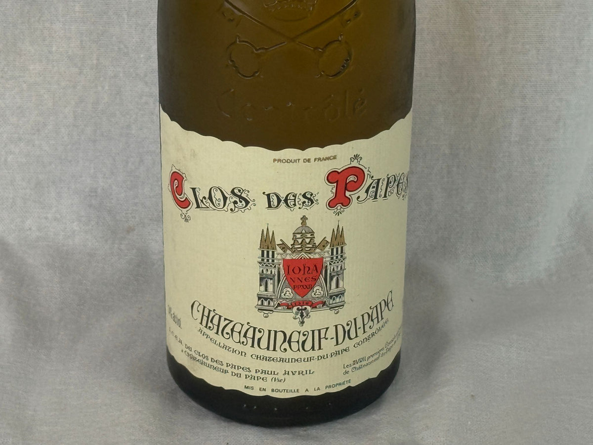 Clos des Papes Châteauneuf-du-Pape Blanc 2001