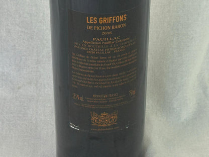 Les Griffons de Pichon Baron 2016
