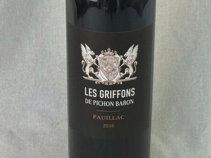 Les Griffons de Pichon Baron 2016