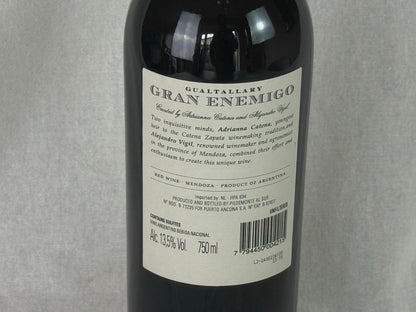 Gran Enemigo Gualtallary Single Vineyard 2019