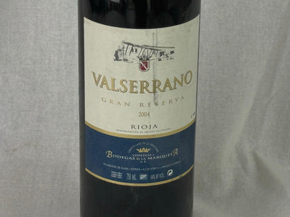 Valserrano Gran Reserva 2004 Bodegas de la Marquesa