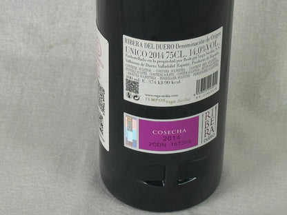 Vega Sicilia Único 2014